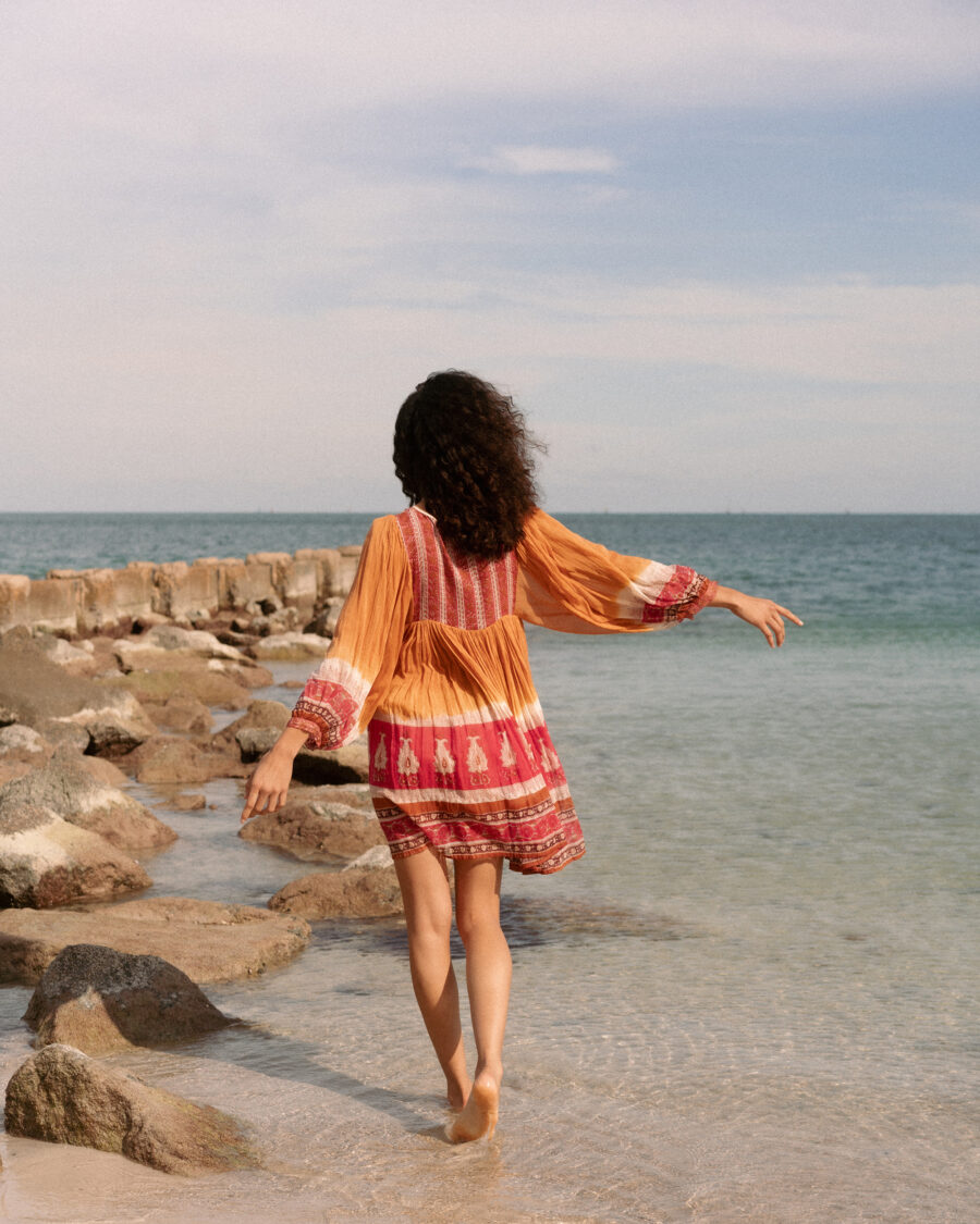 Alani Sunset Mini Dress - Image 2
