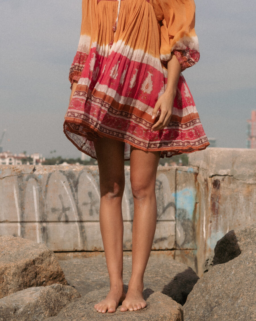 Alani Sunset Mini Dress - Image 3