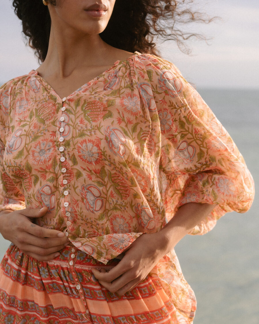 Elisa Button - Down Top - Image 2