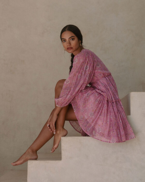Adira Pink Mini Dress