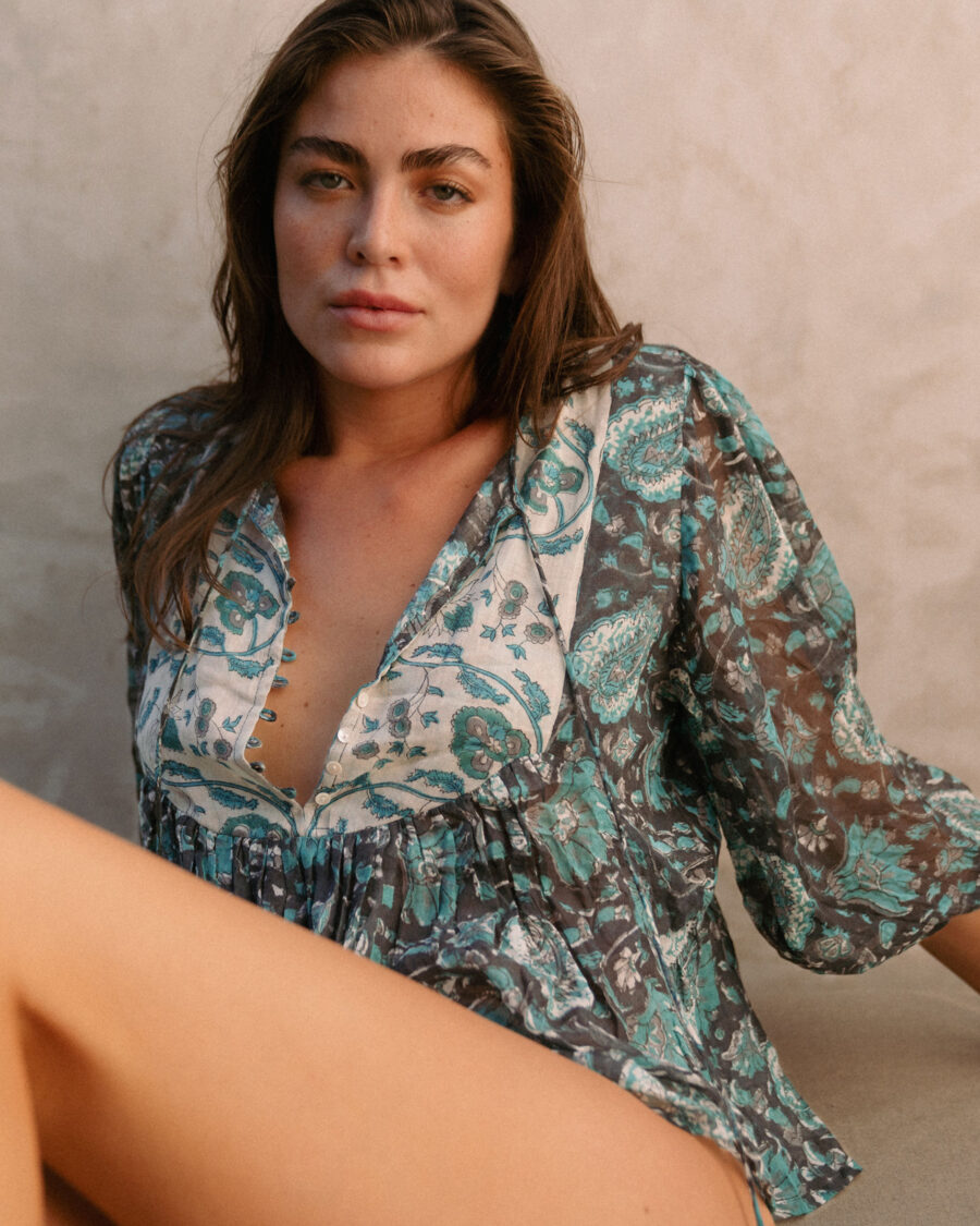 Old Fawn Charcoal Top